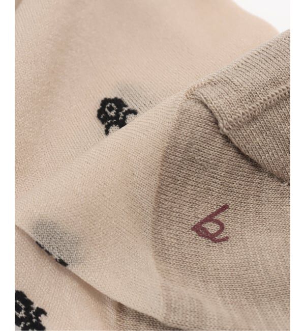IENA「babaco/ババコ Flower Socks 靴下 BA02-BN51」|ソックス|