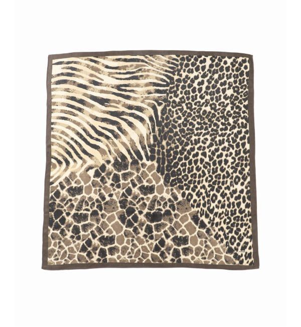 VERMEIL par iena「manipuri マニプリ ストール  ゼブラジラフ 0153333022」|ストール|