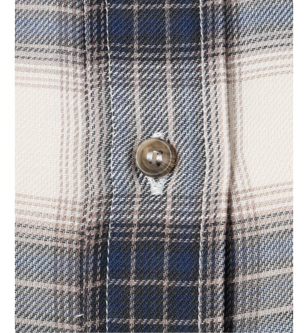 SLOBE IENA「《追加》ビエラチェックルーズシャツ」|シャツ・ブラウス|