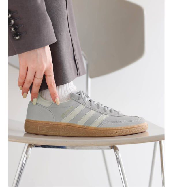 SLOBE IENA「《WEB限定サイズあり/追加》adidas/アディダス HANDBALL SPEZIAL IF7086」|スニーカー|グレーB