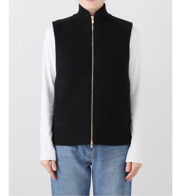 IENA「maison IENA ZIPベスト」|ベスト・ジレ|