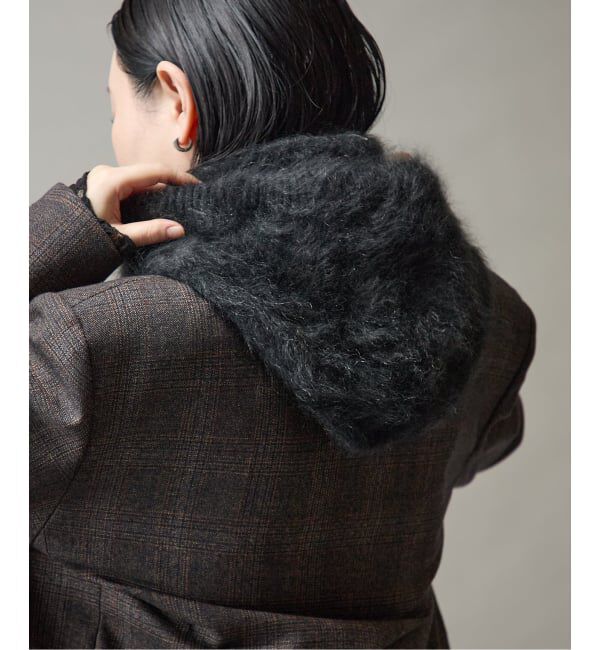 VERMEIL par iena「A SAUCE MELER アソースメレ カシミヤファー フードスヌード」|その他|