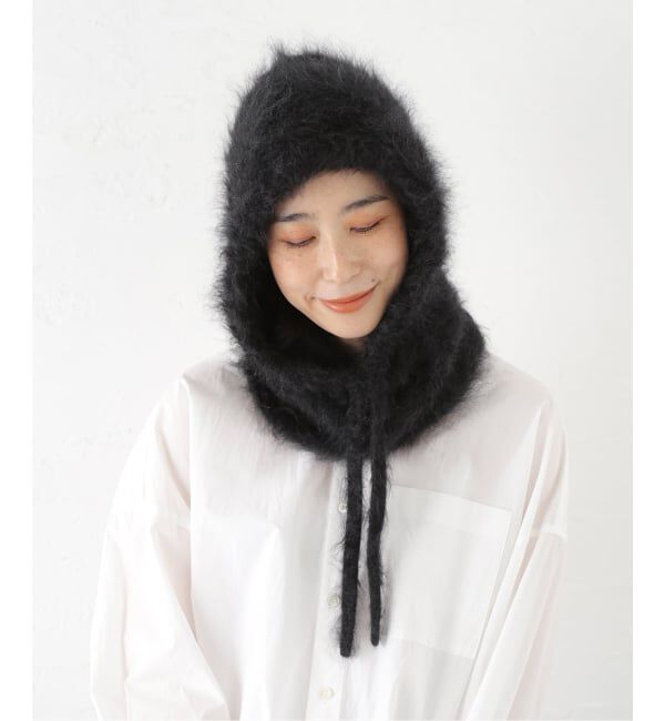 VERMEIL par iena「A SAUCE MELER アソースメレ カシミヤファー フードスヌード」|その他|