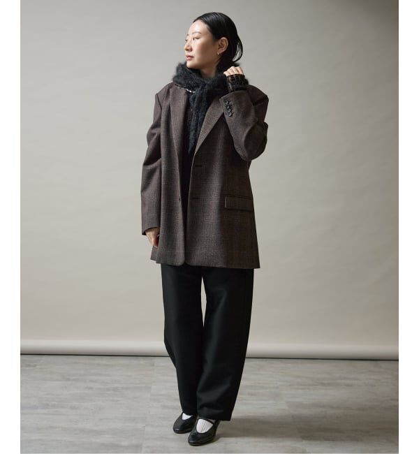 VERMEIL par iena「A SAUCE MELER アソースメレ カシミヤファー フードスヌード」|その他|