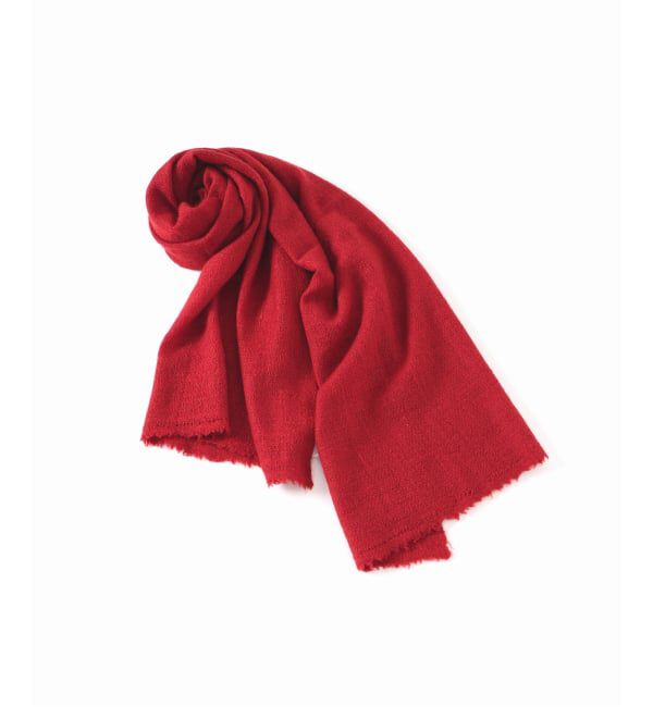VERMEIL par iena「DELRUBY デルルビー Earth Cloud Handspun 60*190cm」|ストール|