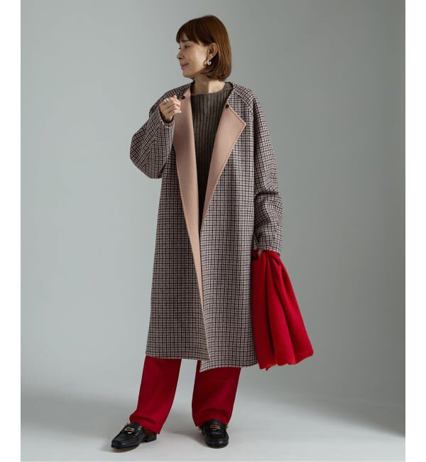 VERMEIL par iena「DELRUBY デルルビー Earth Cloud Handspun 60*190cm」|ストール|