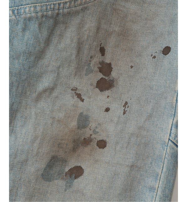 PULP「FAF (FAKE AS FLOWERS) / フェイク アズ フラワーズ NEWCOMMUNE DIRT BAGGY DENIM」|デニム|