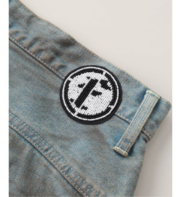 PULP「FAF (FAKE AS FLOWERS) / フェイク アズ フラワーズ NEWCOMMUNE DIRT BAGGY DENIM」|デニム|