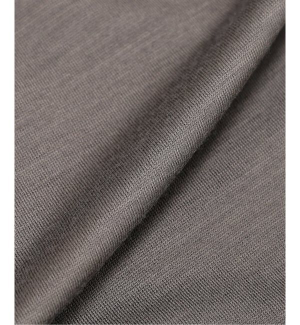 EDIFICE「【L`etiquette &times; EDIFICE】ウール ボート ネック Tシャツ」|Tシャツ・カットソー|