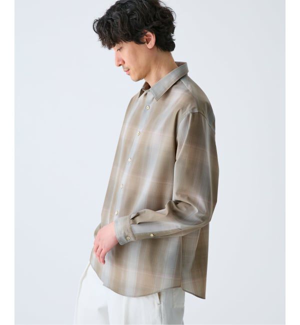 EDIFICE「《予約》ウール チェック レギュラー シャツ」|シャツ・ブラウス|