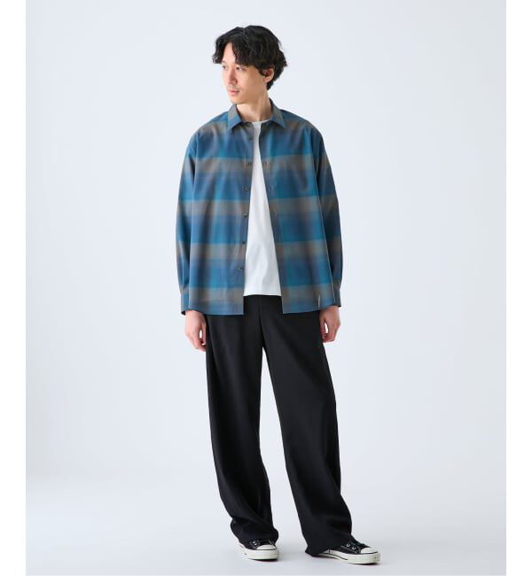 EDIFICE「《予約》ウール チェック レギュラー シャツ」|シャツ・ブラウス|