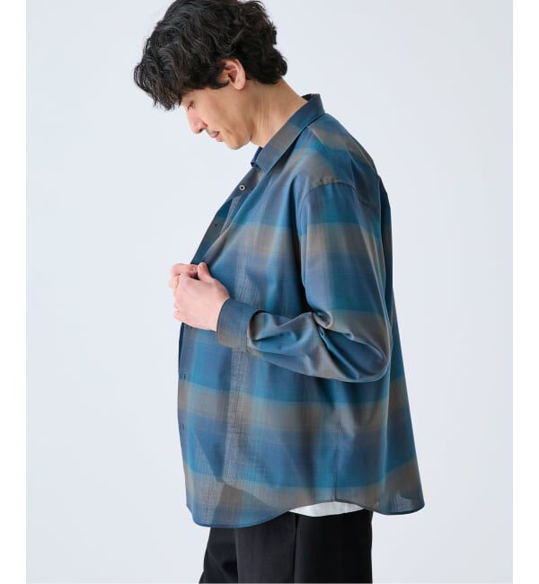EDIFICE「《予約》ウール チェック レギュラー シャツ」|シャツ・ブラウス|