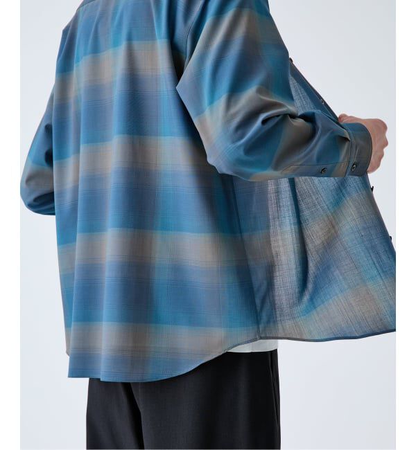 EDIFICE「《予約》ウール チェック レギュラー シャツ」|シャツ・ブラウス|