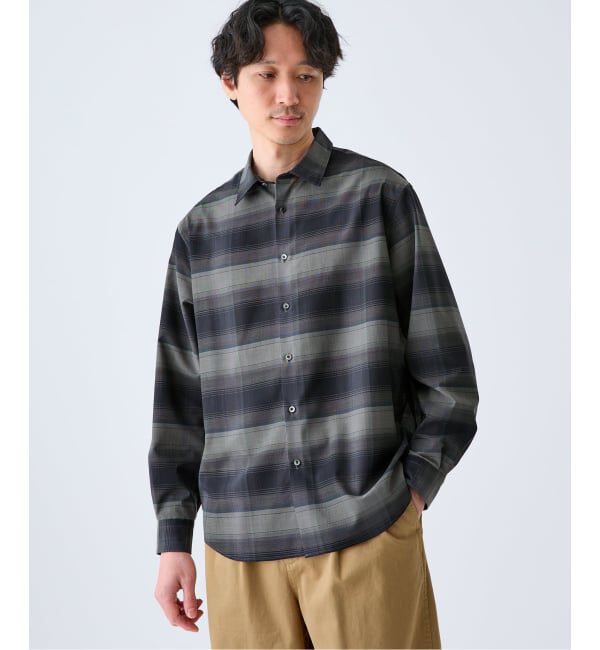 EDIFICE「《予約》ウール チェック レギュラー シャツ」|シャツ・ブラウス|