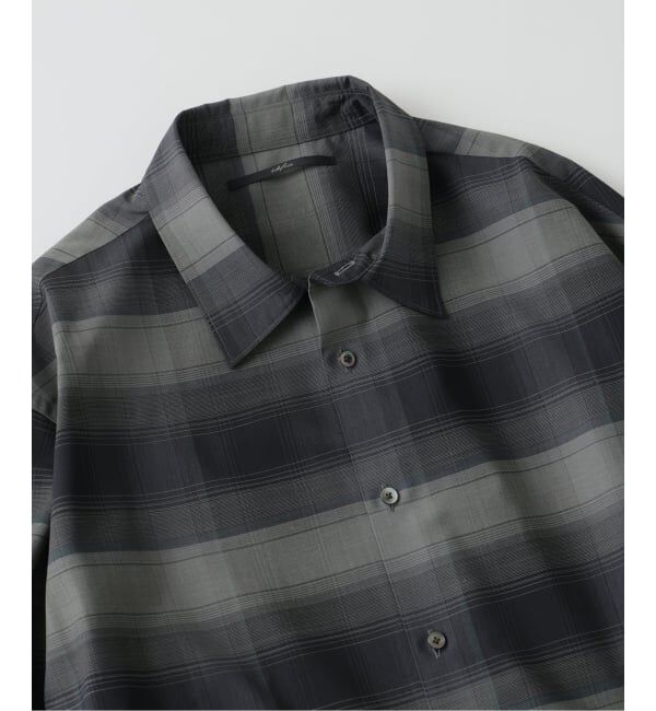 EDIFICE「《予約》ウール チェック レギュラー シャツ」|シャツ・ブラウス|