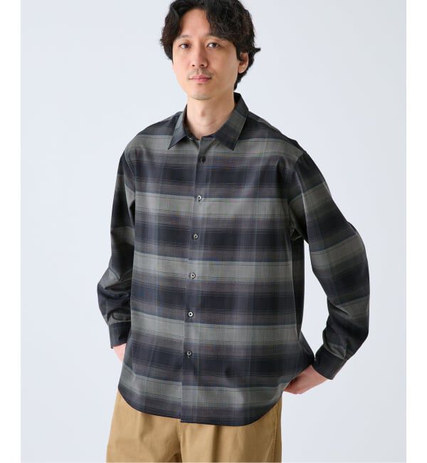 EDIFICE「《予約》ウール チェック レギュラー シャツ」|シャツ・ブラウス|