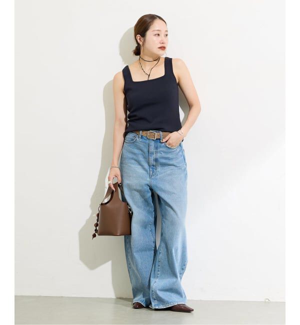 JOURNAL STANDARD「《追加2》スクエアネックニットタンク」|タンクトップ|