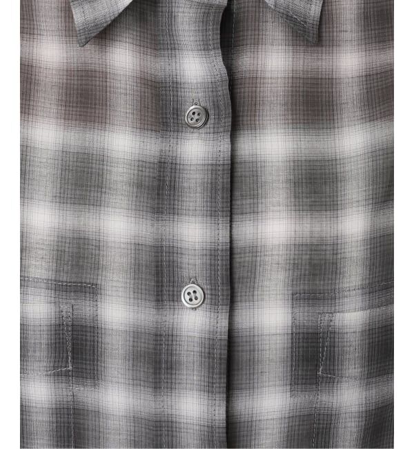 JOURNAL STANDARD「ウールミックスボイルチェックシャツ」|シャツ・ブラウス|