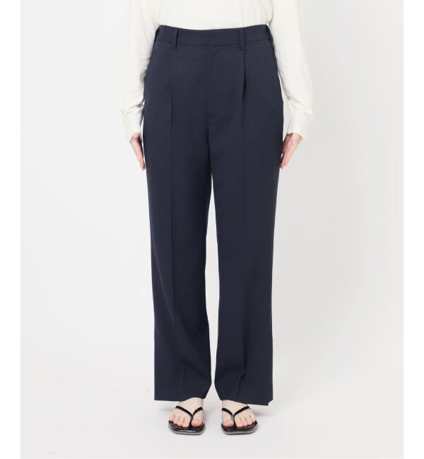 JOURNAL STANDARD「ウーリッシュツイルスリットパンツ」|スラックス|