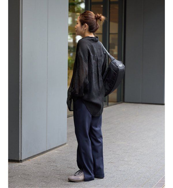 JOURNAL STANDARD「ウーリッシュツイルスリットパンツ」|スラックス|