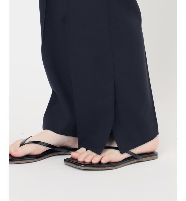 JOURNAL STANDARD「ウーリッシュツイルスリットパンツ」|スラックス|
