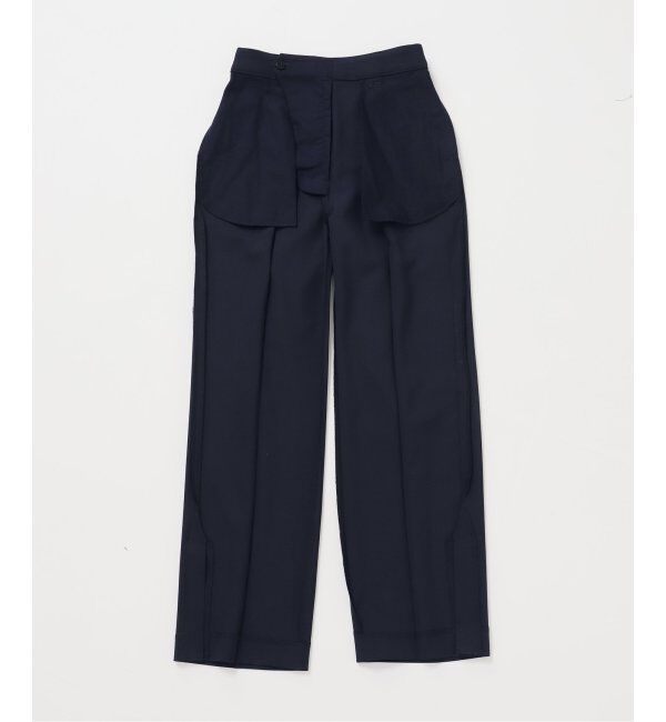 JOURNAL STANDARD「ウーリッシュツイルスリットパンツ」|スラックス|