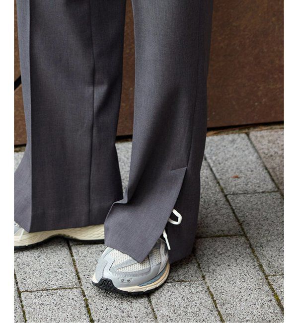 JOURNAL STANDARD「ウーリッシュツイルスリットパンツ」|スラックス|
