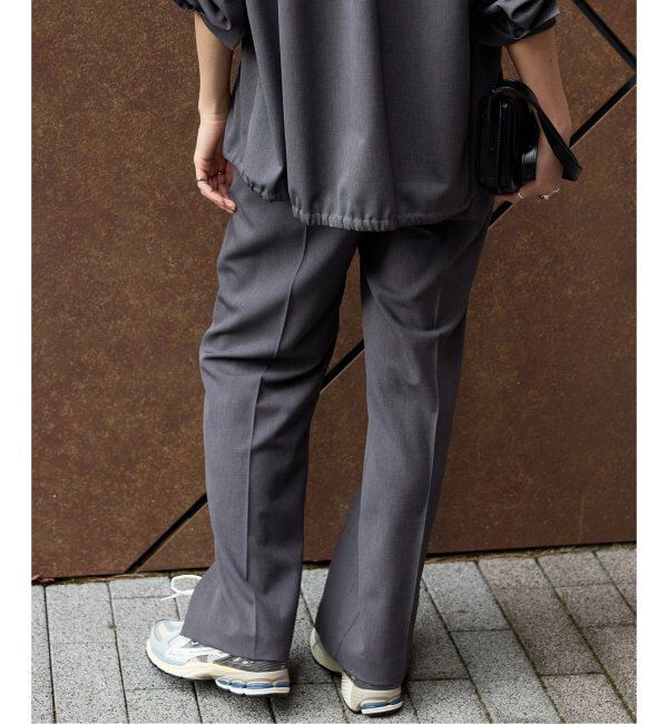 JOURNAL STANDARD「ウーリッシュツイルスリットパンツ」|スラックス|