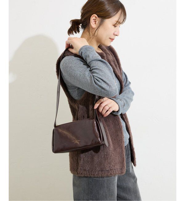 JOURNAL STANDARD「《追加》ダブルフェイスフェザークルーネックベスト」|ベスト・ジレ|