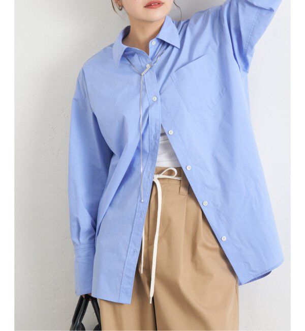 JOURNAL STANDARD「コンパクトコットン べーシックシャツ」|シャツ・ブラウス|ブルー A