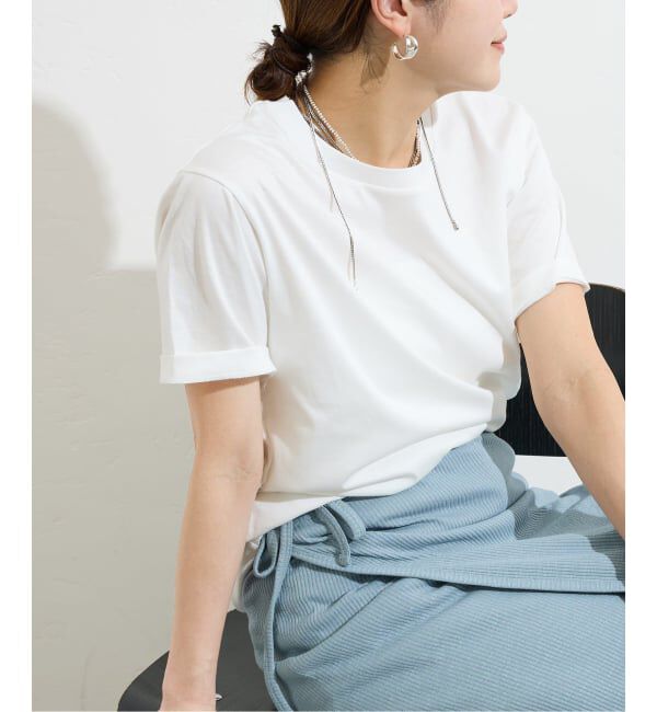 JOURNAL STANDARD「《追加3》汗ジミ防止ナノシアハーフスリーブT」|Tシャツ・カットソー|