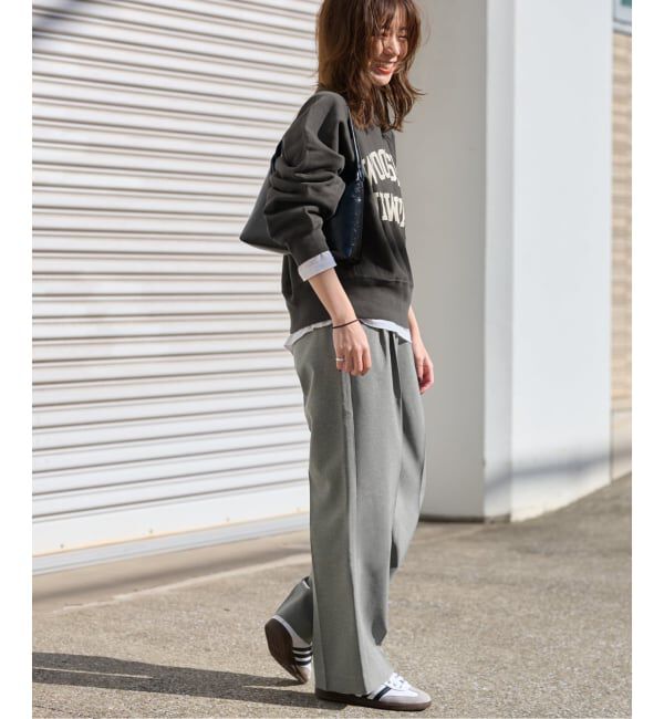 JOURNAL STANDARD relume「《追加7》マットウースフレアタックパンツ」|スラックス|