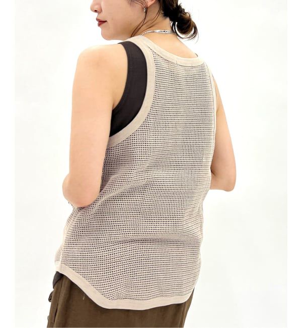 JOURNAL STANDARD「《追加》メッシュノースリーブ」|タンクトップ|