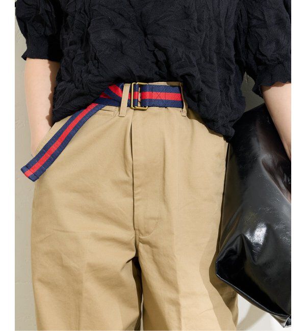 JOURNAL STANDARD「【BURK / バーク】ベルトツキチノパンツ」|チノ|