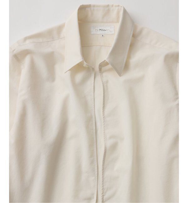 JOURNAL STANDARD「【FOLL/フォル】cotton wool skipper shirt」|シャツ・ブラウス|