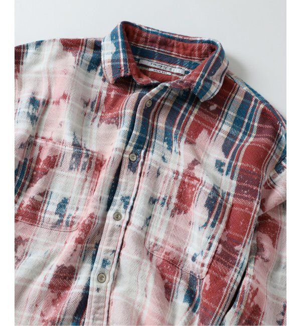 JOURNAL STANDARD「TRISECT2 / ネル ファット クラッシュ チェック シャツ」|シャツ・ブラウス|