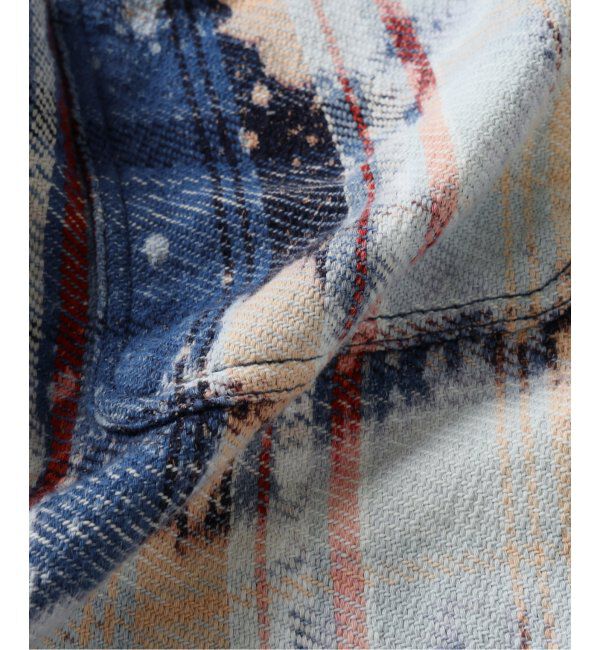 JOURNAL STANDARD「TRISECT2 / ネル ファット クラッシュ チェック シャツ」|シャツ・ブラウス|