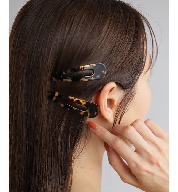 JOURNAL STANDARD「【FICCARE】Cliq Claq clip set」|その他|ブラウン B