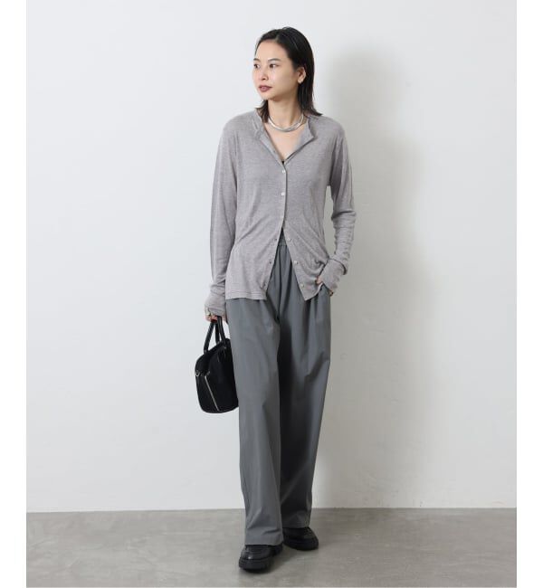 JOURNAL STANDARD「ウールMIX シアークルーネックカーディガン」|カーディガン|