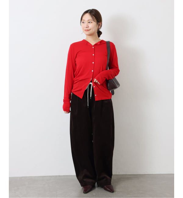 JOURNAL STANDARD「ウールMIX シアークルーネックカーディガン」|カーディガン|