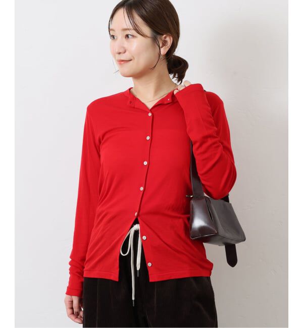 JOURNAL STANDARD「ウールMIX シアークルーネックカーディガン」|カーディガン|