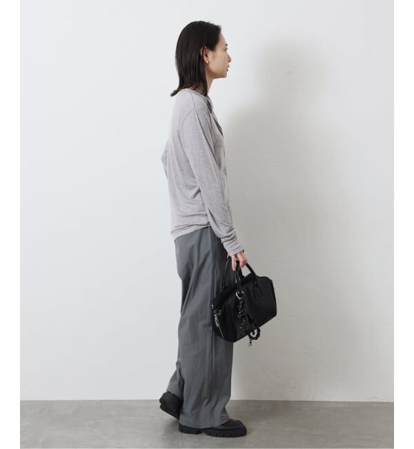 JOURNAL STANDARD「ウールMIX シアークルーネックカーディガン」|カーディガン|