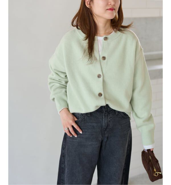 JOURNAL STANDARD relume「ウールカシミヤ2WAYクルーネックカーディガン」|カーディガン|