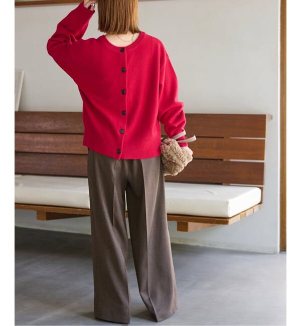JOURNAL STANDARD relume「ウールカシミヤ2WAYクルーネックカーディガン」|カーディガン|