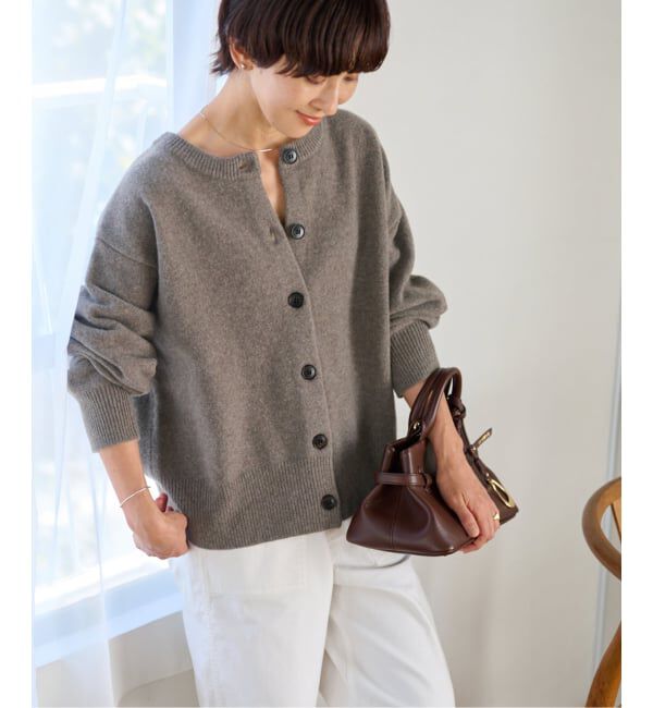 JOURNAL STANDARD relume「ウールカシミヤ2WAYクルーネックカーディガン」|カーディガン|