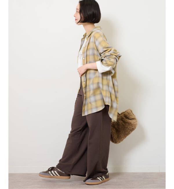 JOURNAL STANDARD relume「オーガニックコットンミックスオンブレツイルシャツ」|シャツ・ブラウス|