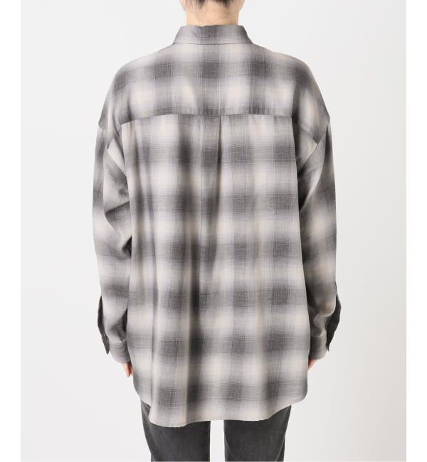 JOURNAL STANDARD relume「オーガニックコットンミックスオンブレツイルシャツ」|シャツ・ブラウス|