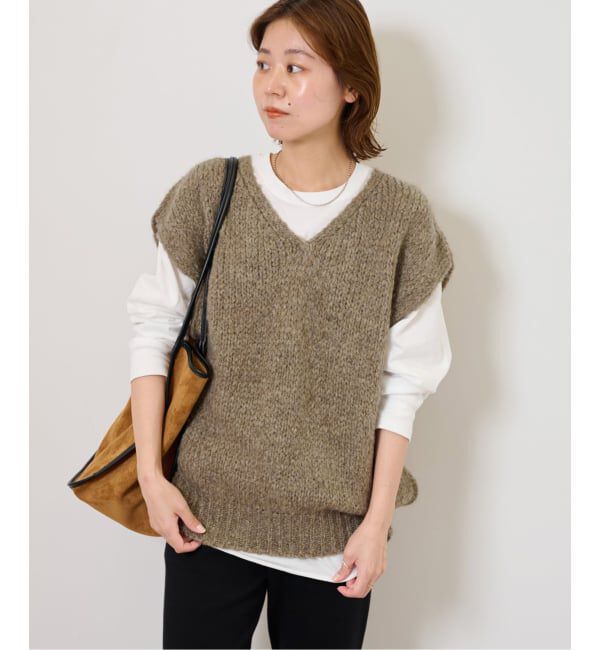 JOURNAL STANDARD relume「【TRICOTS JEAN MARC/トリコ・ジャンマルク】V/N VEST：ニットベスト」|ベスト・ジレ|