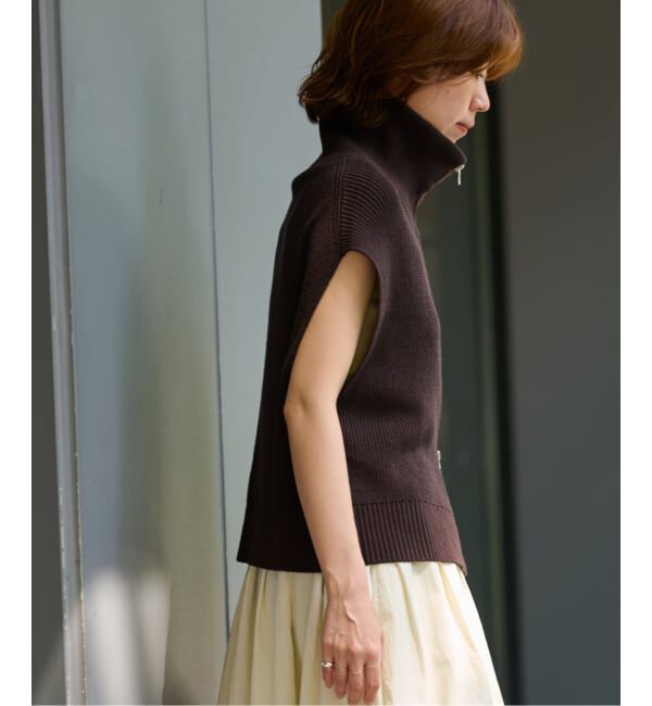 JOURNAL STANDARD relume「ハイネックジップベスト」|ベスト・ジレ|