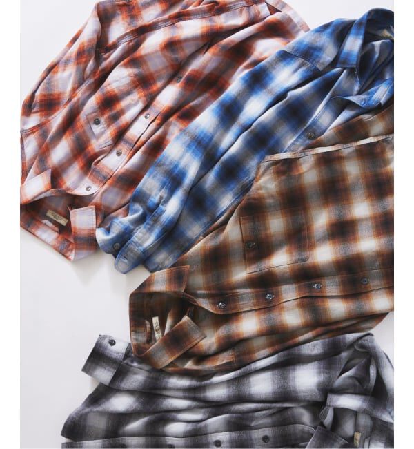 JOURNAL STANDARD relume「カラー オンブレ チェックシャツ」|シャツ・ブラウス|